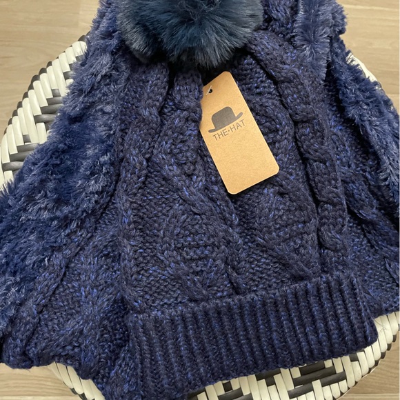 Best seller warm winter slouchy beanie hat scarf set knit beanie hat and scarf. - Picture 2 of 4